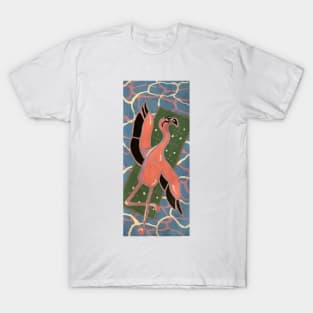 Pool Floaty Flamingo T-Shirt